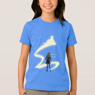 Hermione Griffel Patronus Schilderij Tri-Blend Shirt