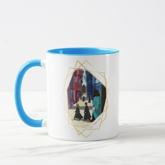 Hermione, HARRY POTTER™ & Hagrid in Diagon Alley Mok (Links)