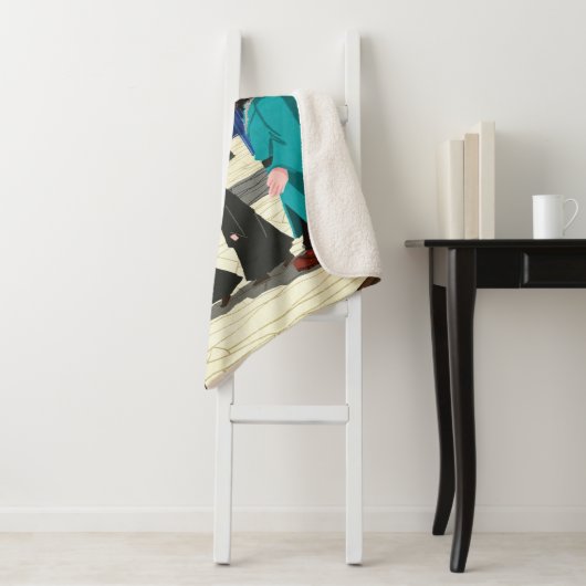 Hermione, HARRY POTTER™ & Hagrid in Diagon Alley Sherpa Deken (In situ)