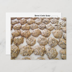 Hermit Cookie Recipe Briefkaart