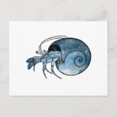 Hermit Crab Briefkaart (Voorkant)