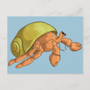 Hermit Crab Briefkaart