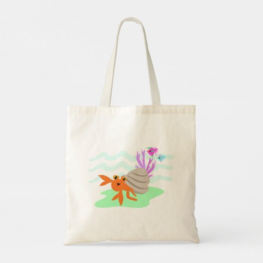 Hermit Crab Canvas tas (Achterkant)