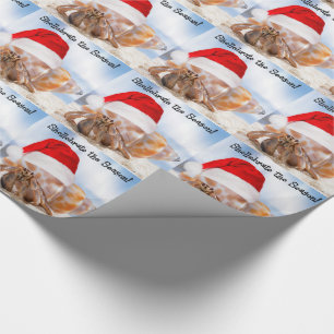 Hermit Crab Kerstmis Cadeaupapier