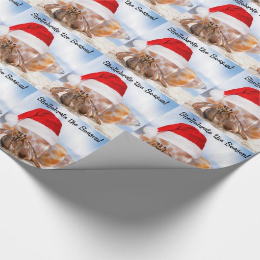 Hermit Crab Kerstmis Cadeaupapier (Hoek)