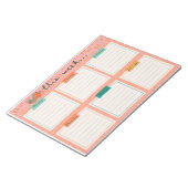 Hermit Crab Weekly To-Do Planner Notitieblok (Schuin)