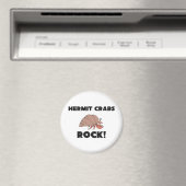Hermit Crabs Rock Magneet (Insitu (Vaatwasser))