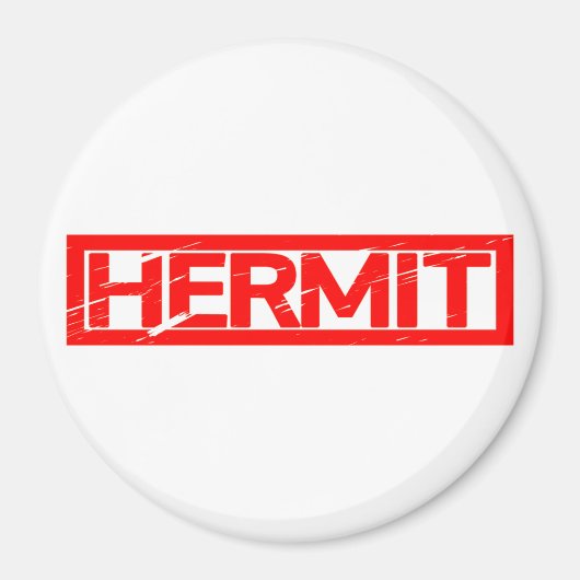 Hermit Stamp Magneet (Voorkant)