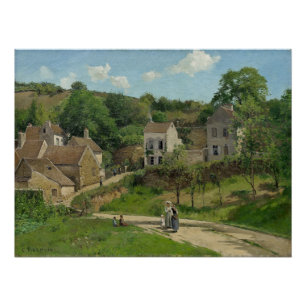 Hermitage in Pontoise Camille Pissarro Perfect Poster