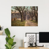 Hermitage plantage Savannah Georgia Poster (Thuiskantoor)