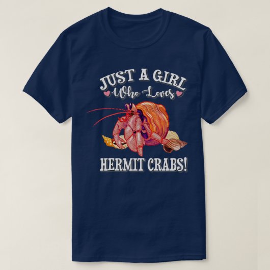 Hermite Crabe TShirt (Design devant)