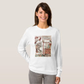Hermod astride Sleipnir T-shirt (Voorkant volledig)