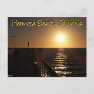 Hermosa Beach, CA Briefkaart