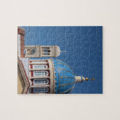Hermoupolis, Syros eiland, Griekenland. Blauwe koe Legpuzzel (Horizontaal)
