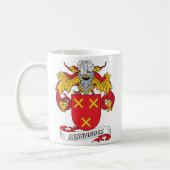 Hernandez Family Crest Koffiemok (Links)