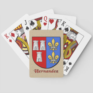 Hernandez Heraldic Shield Pokerkaarten