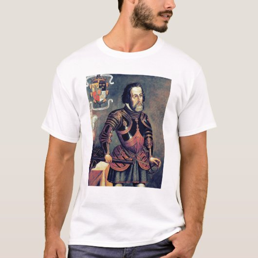 Hernando Cortes T-shirt (Voorkant)