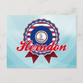 Herndon, VA Briefkaart (Voorkant)