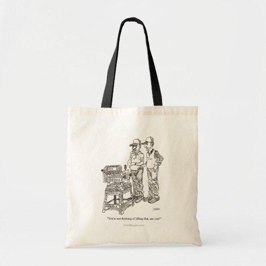Hernia Cartoon Bag Tote Bag (Voorkant)