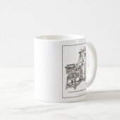 Hernia Cartoon Mok (Voorkant rechts)