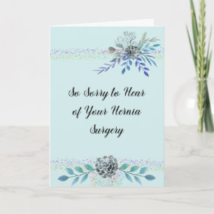 Hernia Chirurgie obtenir bien Carte verte avec fle