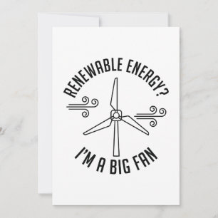 hernieuwbare energie bedankkaart