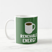 Hernieuwbare energie koffiemok (Links)