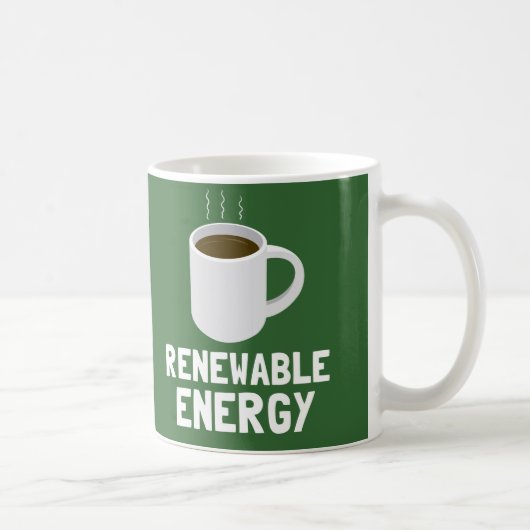 Hernieuwbare energie koffiemok (Rechts)