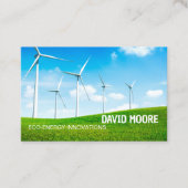 hernieuwbare energie visitekaartje (Voorkant)