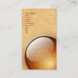 Hernieuwde handdoeken - Verticaal Visitekaartje