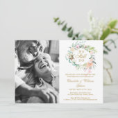 Hernieuwing van de Geloften We Still Do Bloem Foto Kaart (Staand voorkant)