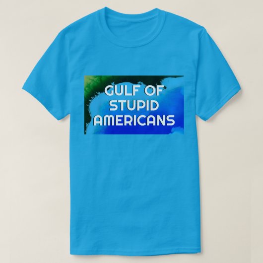 Hernoem de Golf van Mexico T-shirt (Design voorkant)