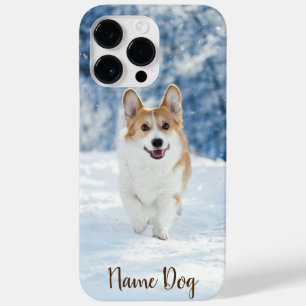 Hernoem je corgi-hond op de telefoonhoesjes Case-Mate iPhone 14 pro max hoesje