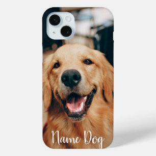 Hernoem je Golden Retriever-hond op de telefoonhoe iPhone 15 Mini Hoesje