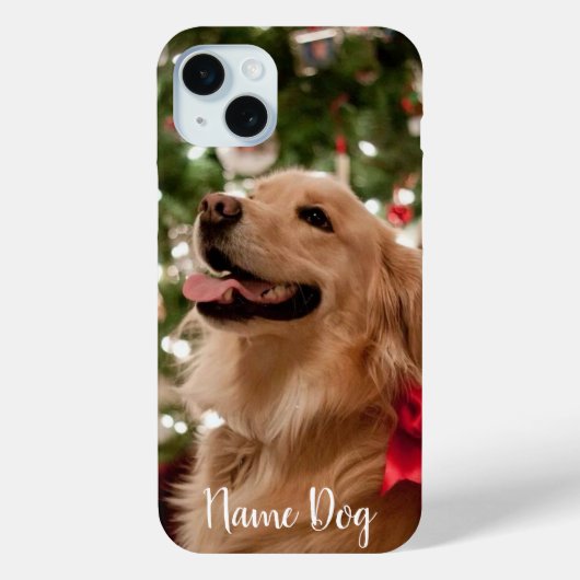 Hernoem je Golden Retriever op je telefoonhoesje Case-Mate iPhone Case (Achterkant)
