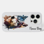 Hernoem je Husky hond op de telefoonhoesjes Case-Mate iPhone Case (Achterkant (horizontaal))