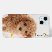 Hernoem je poedelhond op de telefoonhoesjes Case-Mate iPhone case (Achterkant (horizontaal))
