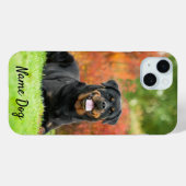 Hernoem je Rottweiler hond op de telefoonhoesjes Case-Mate iPhone Case (Achterkant (horizontaal))