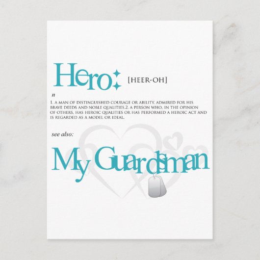 Hero Briefkaart (Voorkant)