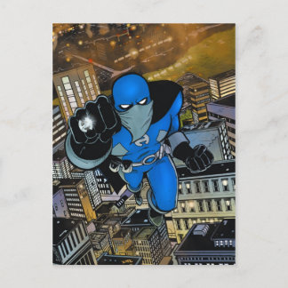 Hero by Night Issue 1 cover briefkaart (reeks 1)