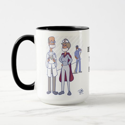 Hero Classic Grande Mug Combo (Gauche)
