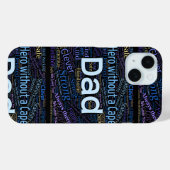 Hero Dad Custom Case-Mate iPhone Case (Achterkant (horizontaal))