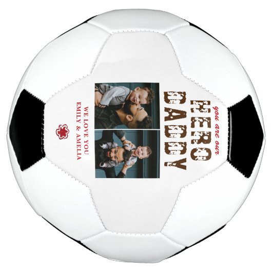 Hero Daddy Father's Day 2 Photo Collage (Tourné)