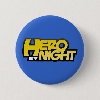 Hero door Night logo, knop Ronde Button 5,7 Cm