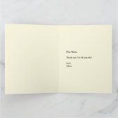 Hero Folded Wenskaart Kaart (Binnen)