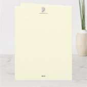 Hero Folded Wenskaart Kaart (Achterkant)