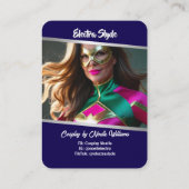 Hero Glow Photo Coscards Cosplay Cartes de commerc (Dos)