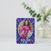 Hero Glow Photo Coscards Cosplay Cartes de commerc (Debout devant)