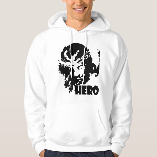 HERO HOODED SWEATSHIRT (Voorkant)
