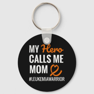Hero noemt me mama leukemie aanhanger leukemie war sleutelhanger